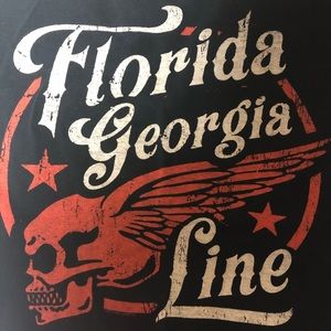 Concert tee Florida Georgia Line FGL